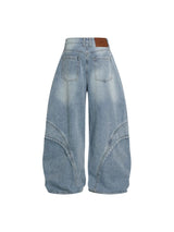 Neria Balloon Denim Pants