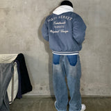 Front pocket washing denim (2color)