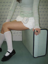 Booboo Pouch (Ivory, Mini Key ring)