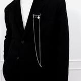 a men's chain brooch_CLEF Brooch