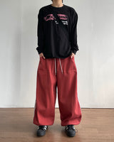 Five Lines Balloon Track Pants