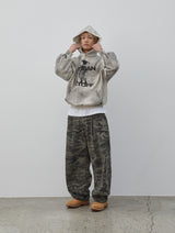 Military Long Balloon Pants (Camo)