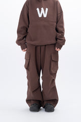 Medi W Boucle Embroidery Heavy Set-Up Sweatpants
