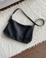 Vintage Faux レザークロスバッグ