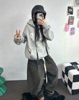 ソフティ💍レオパードコーデュロイバルーンロングパンツ 🤎💚2カラー