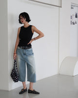 6 colors Vivid Fine Pelvic Basic Sleeveless