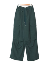 Solid Big Pocket Cargo Pants