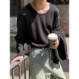 [4SEASON] ゴルジuネックニットスリーブ(4color)