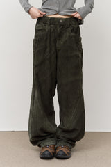 Trans Corduroy Dyeing Pants