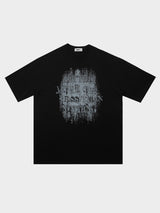 (UNISEX) グランジ 半袖Tシャツ