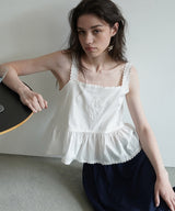 Bloom rose sleeveless