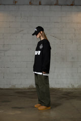 ARI LONG SLEEVE JERSEY T-SHIRT / BLACK