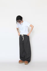 Napping scotch knit pants