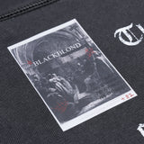 BBD クラッシュドフェイスピグメントTシャツ (Charcoal)
