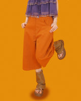 tok!tok! orange bermuda pants
