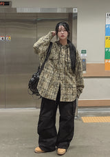 Lasha two way parachute cargo pants
