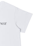 FMW フラワーロゴ Tシャツ (W) - ホワイト