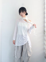 ライト テクスチャー シャーリング Tシャツ