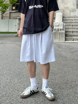 Lur One tuck Bermuda pants