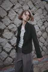  WAVY ZIPPER JACKET