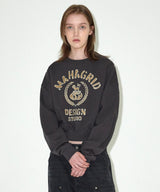 VINTAGE COLLEGE CROP SWEATSHIRT