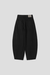 STUD BALLOON WIDE PANTS (2C)