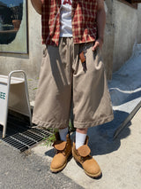 Fever Double Back Pocket Bermuda Pants 3C
