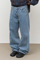 Circle Wide Denim