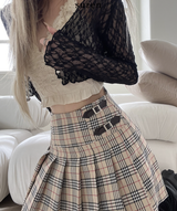 Lua see-through lace cardigan (2color)