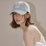 ALCP アップリケウォッシュドボールキャップ (Light Blue Denim)