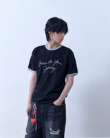 26SS★ グレースクロップドリンガー半袖Tシャツ