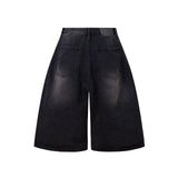 Riko Wide Burmuda Denim Pants