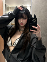 Devil cat bikini