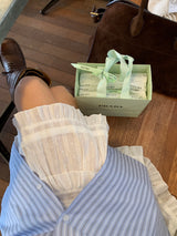 [MADE] Forn frill banding skirt