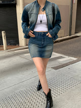 [MADE] Dune Y2K Racing Denim Jacket