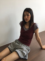Peep Nylon Shorts (3color)