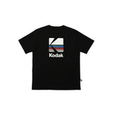 Rainbow Short-Sleeved T-Shirt【BLACK】