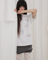 エプロンマイクロパンツ/ グレー