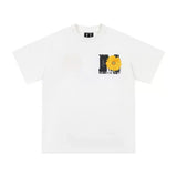 ディストレスロゴフローラルエンブロイダリーTシャツ
