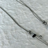 Vintage Realm Double-Strand Button Necklace