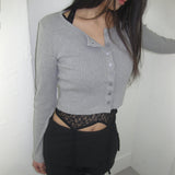 S/S Crop cardigan
