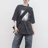 (Unisex) K ボクシーTシャツ