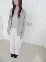 regular hood zip-up (4c)