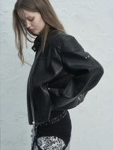 RIVET BIKER JACKET_P