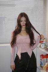 Daisy Real Cardigan Top Set