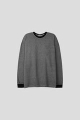 No.1117 pigment stripe loose T (4color)