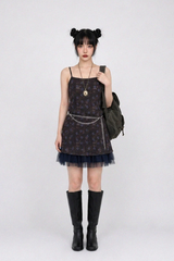 AETHER MOONFLOWER SLIP DRESS
