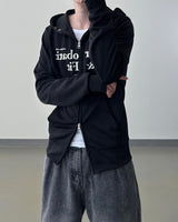 Acro Slim Jersey Zip-Up Hoodie