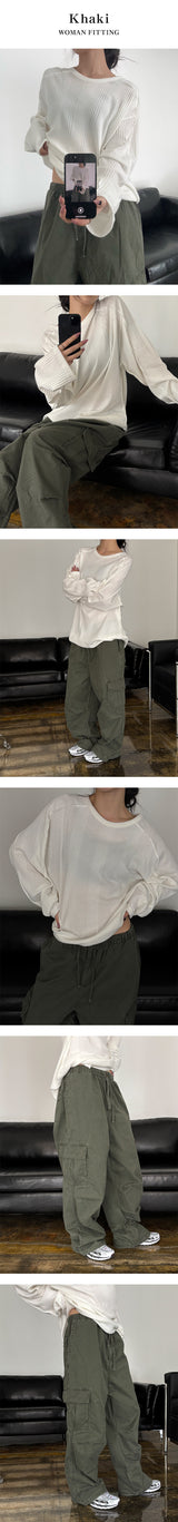 [S/S] Parasuete banding cargo pants(4color)