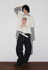 POPCORN EMBO HALF TEE